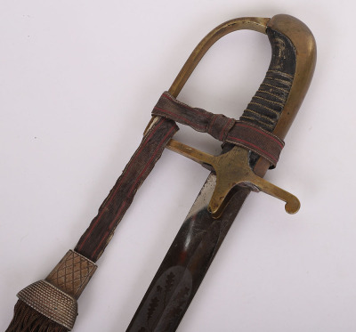RARE POLISH M-1921 CAVALRY SWORD WITH ETCHED BLADE - 8