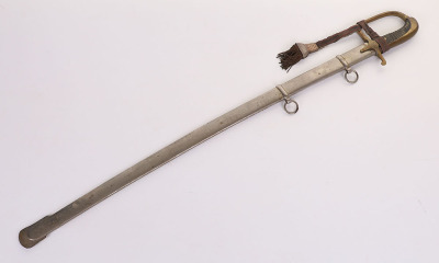RARE POLISH M-1921 CAVALRY SWORD WITH ETCHED BLADE - 11