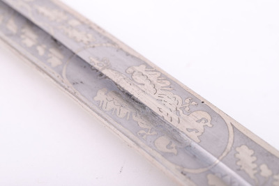 RARE POLISH M-1921 CAVALRY SWORD WITH ETCHED BLADE - 16
