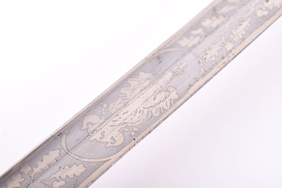 RARE POLISH M-1921 CAVALRY SWORD WITH ETCHED BLADE - 21