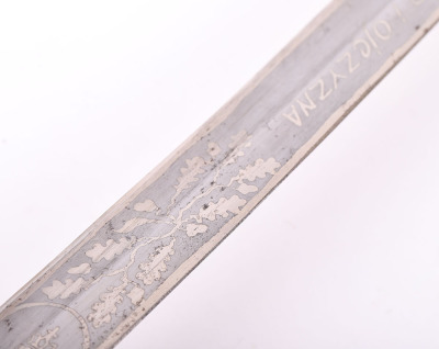 RARE POLISH M-1921 CAVALRY SWORD WITH ETCHED BLADE - 22