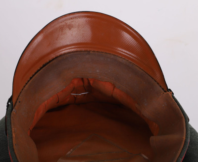 WWII GERMAN HEER PANZER EM VISOR HAT - 9