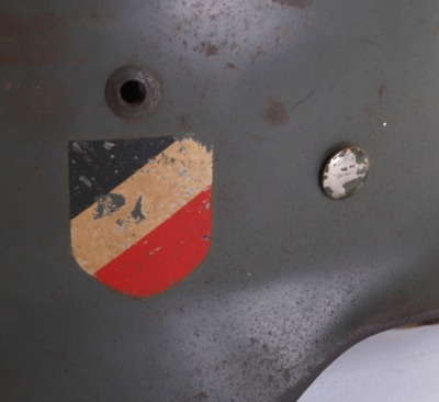 WWII GERMAN HEER M-35 DOUBLE-DECAL HELMET - 6