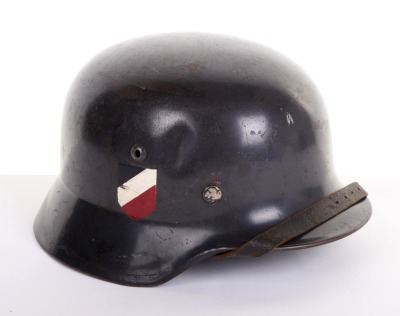 WWII GERMAN LUFTWAFFE M-35 DOUBLE-DECAL HELMET - 3
