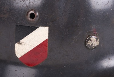 WWII GERMAN LUFTWAFFE M-35 DOUBLE-DECAL HELMET - 5