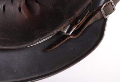 WWII GERMAN LUFTWAFFE M-35 DOUBLE-DECAL HELMET - 10