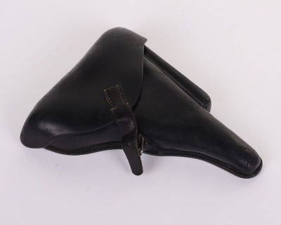 WW2 GERMAN WAFFEN-SS / POLICE LUGER PISTOL HOLSTER - 2