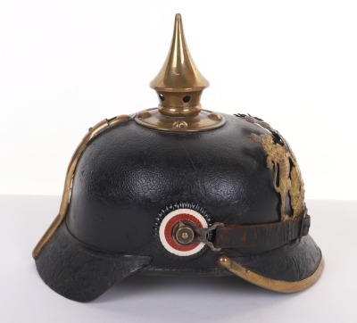 WW1 GERMAN WURTTEMBERG OTHER RANKS PICKELHAUBE - 5