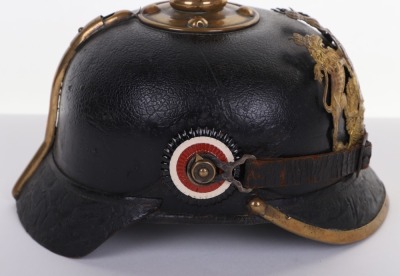 WW1 GERMAN WURTTEMBERG OTHER RANKS PICKELHAUBE - 6