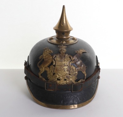 WW1 GERMAN WURTTEMBERG OTHER RANKS PICKELHAUBE - 8