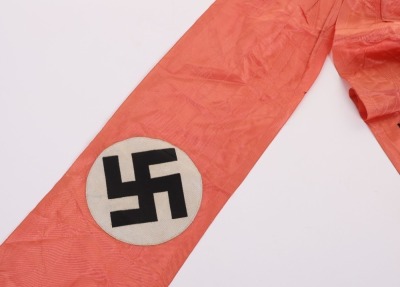 THIRD REICH FUNERAL SASH - 7