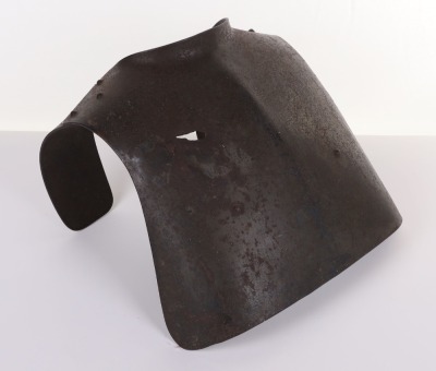 WW1 GERMAN BATTLE DAMAGED BODY ARMOUR (SAPPENPANZER) - 2