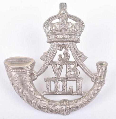 3rd Volunteer Battalion Durham Light Infantry Cap Badge