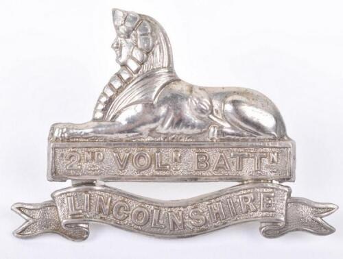 2nd Volunteer Battalion Lincolnshire Regiment Cap Badge