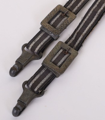 WW2 GERMAN LUFTWAFFE 2ND PATTERN OFFICERS DAGGER HANGERS - 3