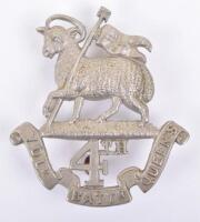 4th Volunteer Battalion Queens West Surrey Regiment Cap Badge