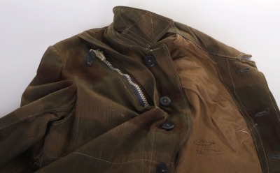 WW2 GERMAN LUFTWAFFE FALLSCHIRMJAGER / PARATROOPERS TAN WATER JUMP SMOCK - 18