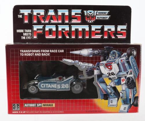 Boxed Hasbro G1 Transformers Autobot Tactician ‘Mirage’