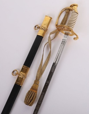 US NAVAL OFFICERS SWORD - 5