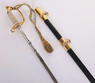 US NAVAL OFFICERS SWORD - 6