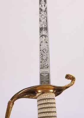 US NAVAL OFFICERS SWORD - 8