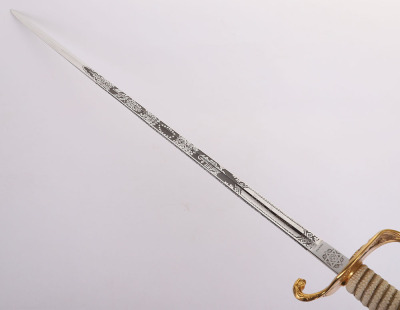 US NAVAL OFFICERS SWORD - 11