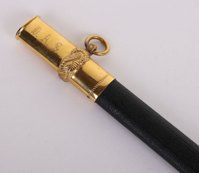 US NAVAL OFFICERS SWORD - 13