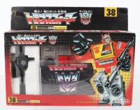 Takara (Japan) G1 Transformers Blaster Autobot 38 with electro scrambler gun