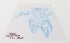 Original Hasbro Transformers 1990&rsquo;s Small Deception Jet #2 original designers&rsquo; blue pencil coloured drawing - 2