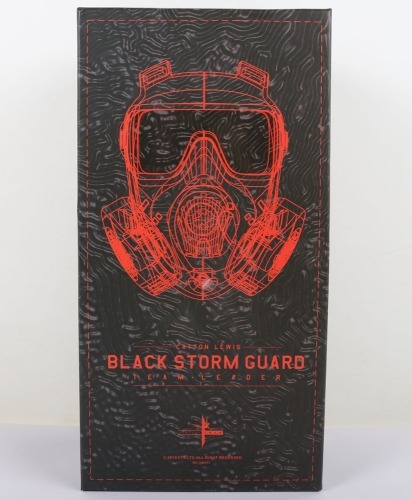 Resident Evil Black Storm Guard Team Leader Action Figure Virtual Toy