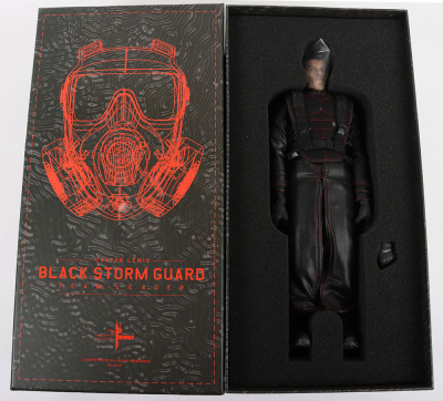 Resident Evil Black Storm Guard Team Leader Action Figure Virtual Toy - 2