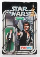 Palitoy Star Wars Han Solo Vintage Original Carded Figure