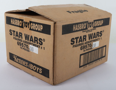 Star Wars Power of the Force 14 carded Action Figures Mint with Gold Stickers with Original Shipping Case Kenner - 2