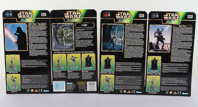 Star Wars Power of the Force Mint carded Epic Force set of 4 Kenner action figures - 2