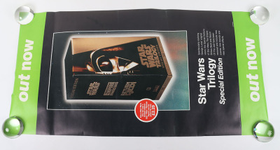 Star Wars Collection of Promotional Posters, Wrapping paper, T-Shirts and Bedding items from the 90s - 5