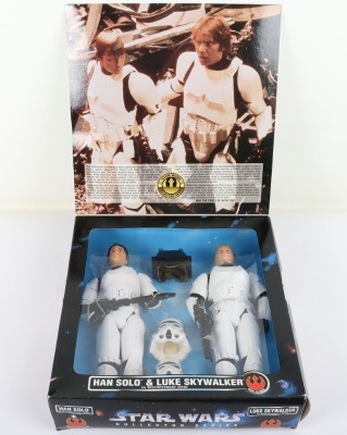 Star Wars Action Collection Kenner 1996-98 Wedge Antilles and Biggs Darklighter in Rebel Pilot Gear - 2