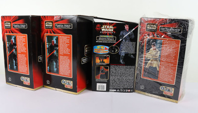 Star Wars Mega Collectible Obi-Wan Kenobi Darth Maul and Episode 1 Electronic Taking Darth Maul - 2