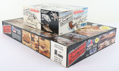 Star Wars MPC Ertl. Empire Strikes Back Scale Model Kits - 2