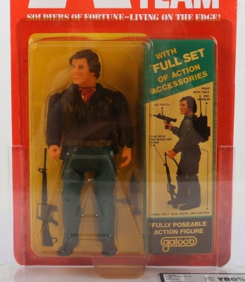 Five A -Team Carded Action figures by Galoob 1983, all fully sealed - 3