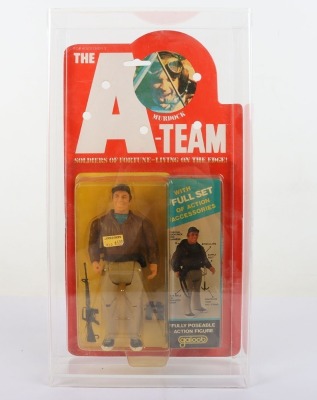 Five A -Team Carded Action figures by Galoob 1983, all fully sealed - 12