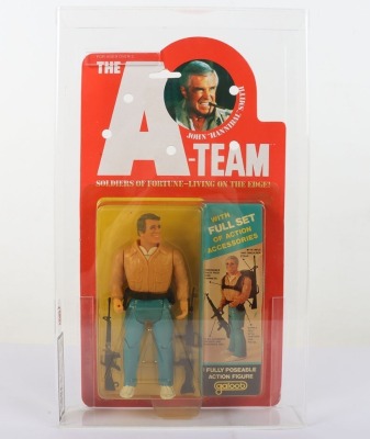 Five A -Team Carded Action figures by Galoob 1983, all fully sealed - 15