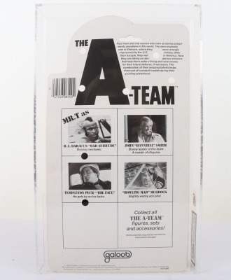 Five A -Team Carded Action figures by Galoob 1983, all fully sealed - 16