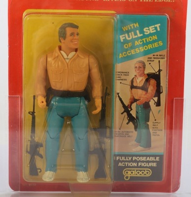 Five A -Team Carded Action figures by Galoob 1983, all fully sealed - 18