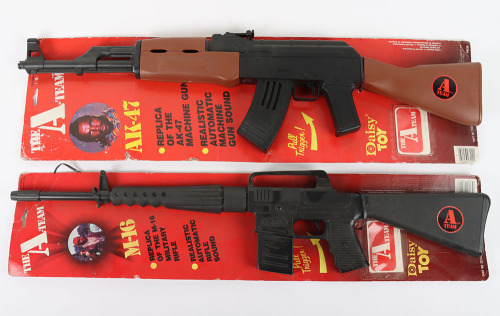 Two Scarce Daisy Toys A-Team Toy Guns