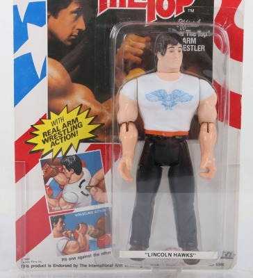 UKG Graded 80 Lincoln Hawk Silvester Stalllone Over The top action figure - 3