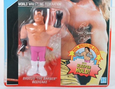 Brutus The Barber Beefcake series 1 WWF Wrestling figure by Hasbro - 3
