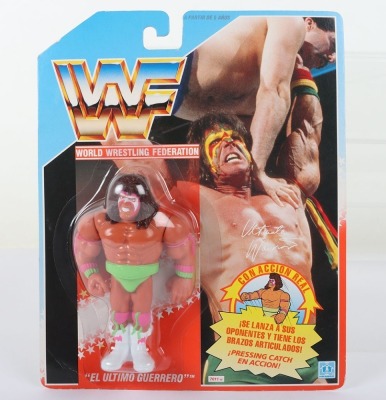 The Ultimate Warrior series 1 WWF Wrestling figure by Hasbro