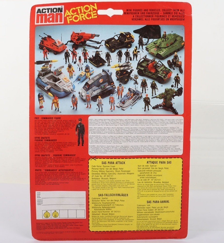 Action Force - S.A.S. Force - Artilleur S.A.S. (loose
