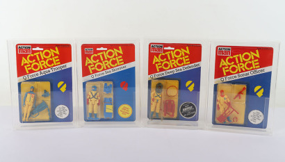 Palitoy Action Force Q Force 4 action figures