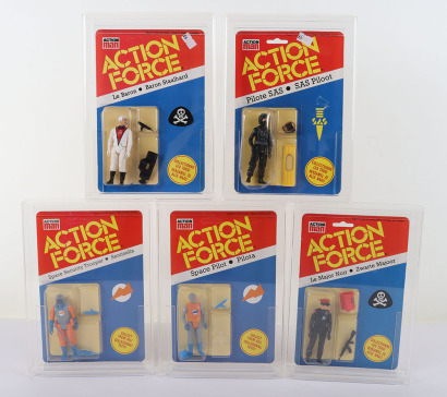 Palitoy Action Force 5 various Action Force figures